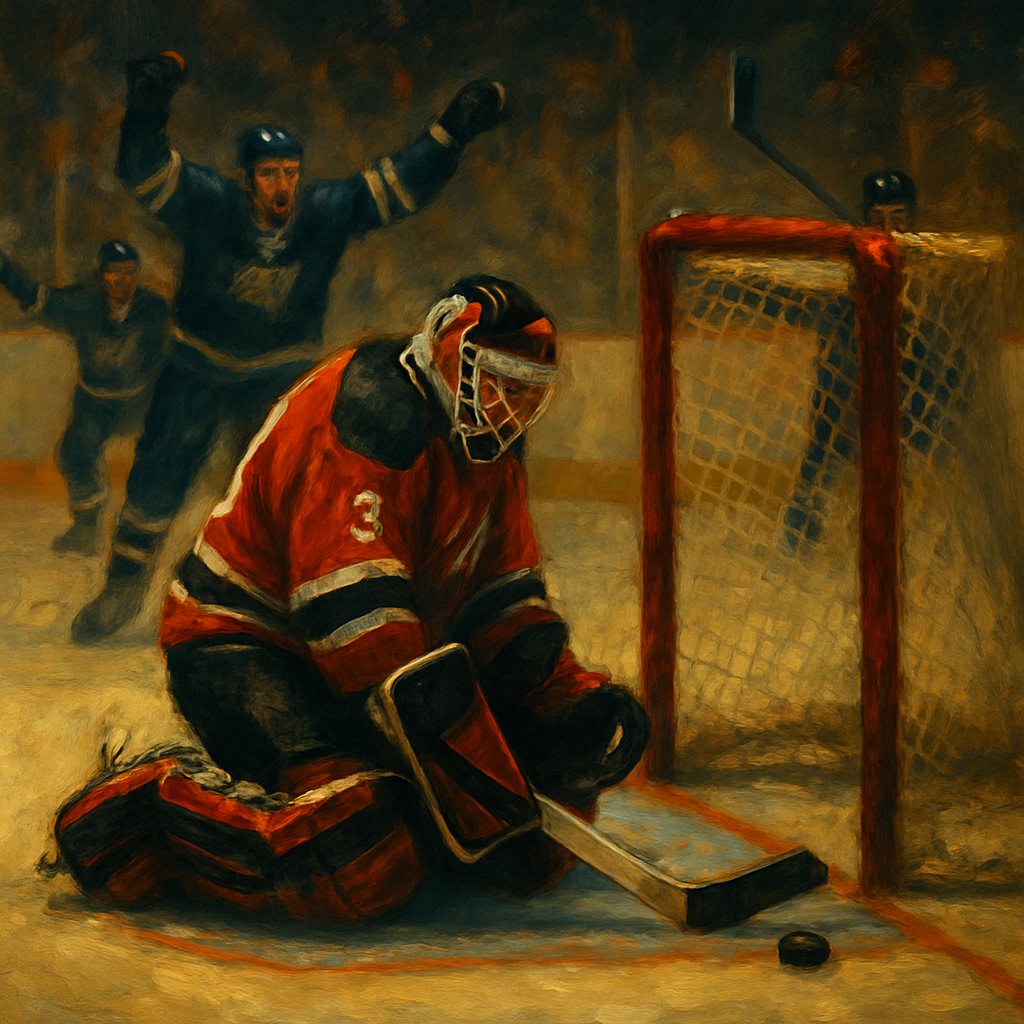 Martin Brodeur Own Goal — SportsMistakes artwork