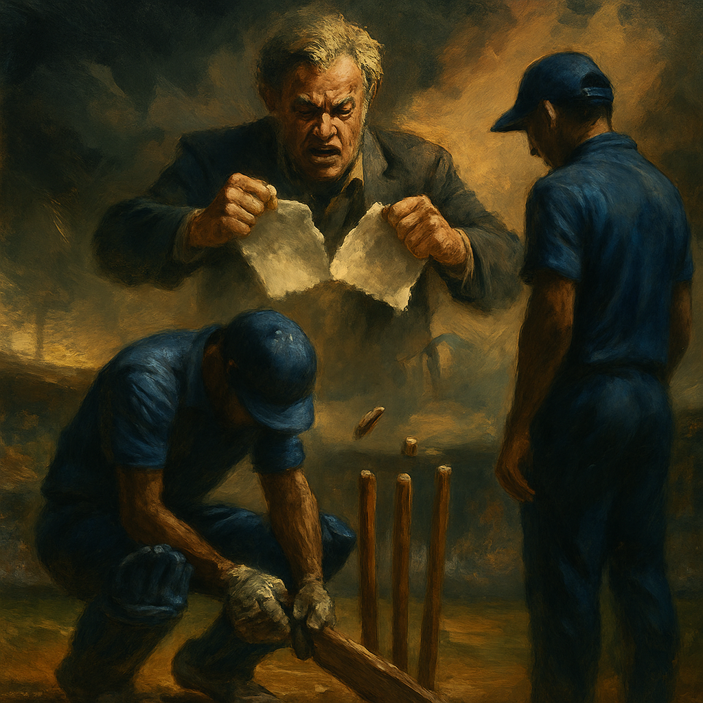 Sri Lanka Administrative Chaos — SportsMistakes artwork