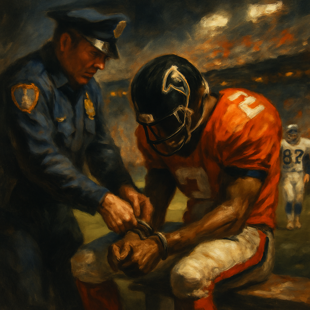 Falcons Eugene Robinson Arrest — SportsMistakes artwork