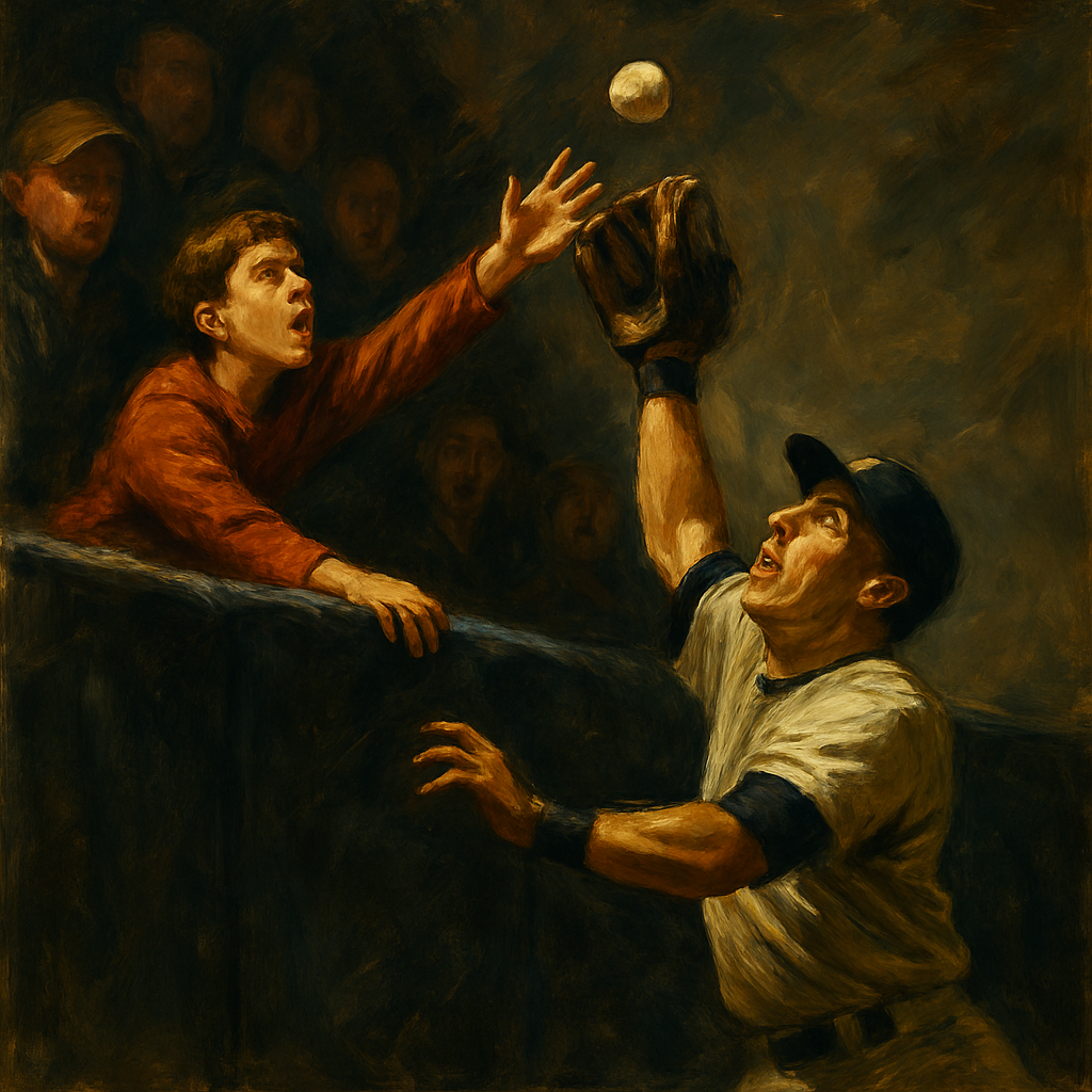 Jeffrey Maier Interference — SportsMistakes artwork