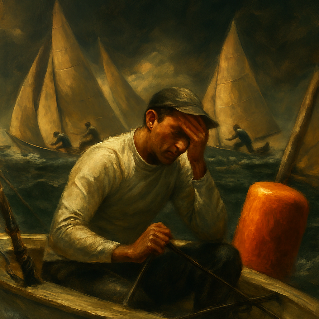 Finn Class OCS Disaster — SportsMistakes artwork