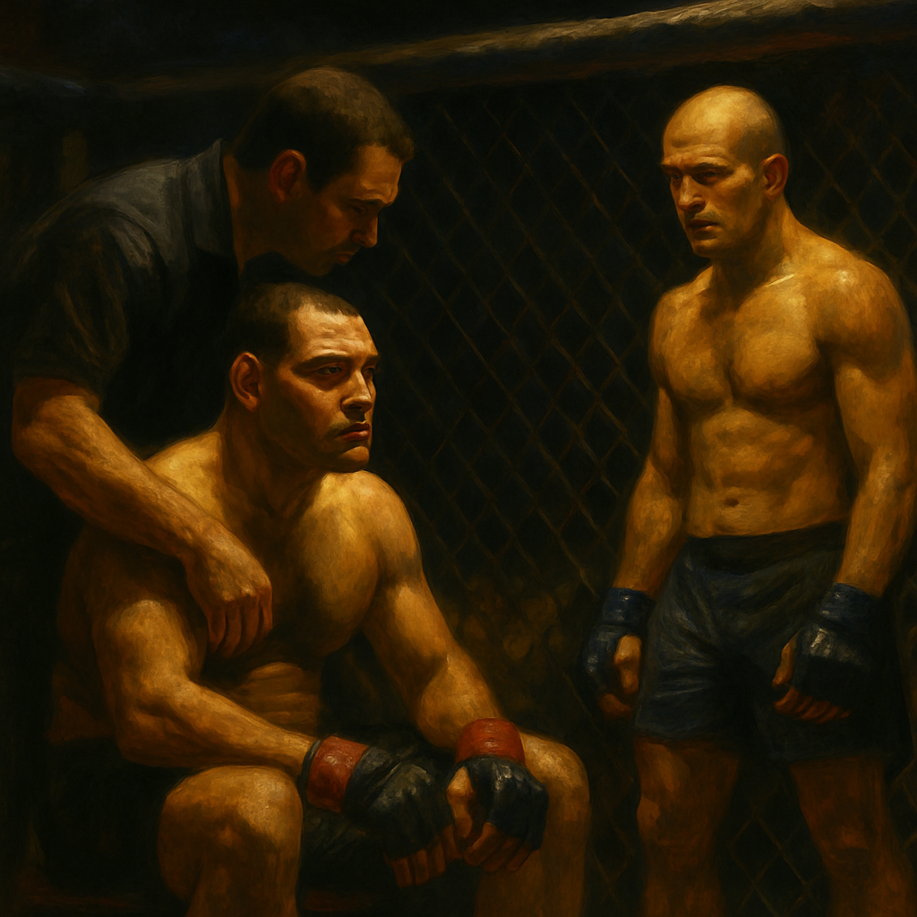 Cain Velasquez Immediate Rematch Decision — SportsMistakes artwork
