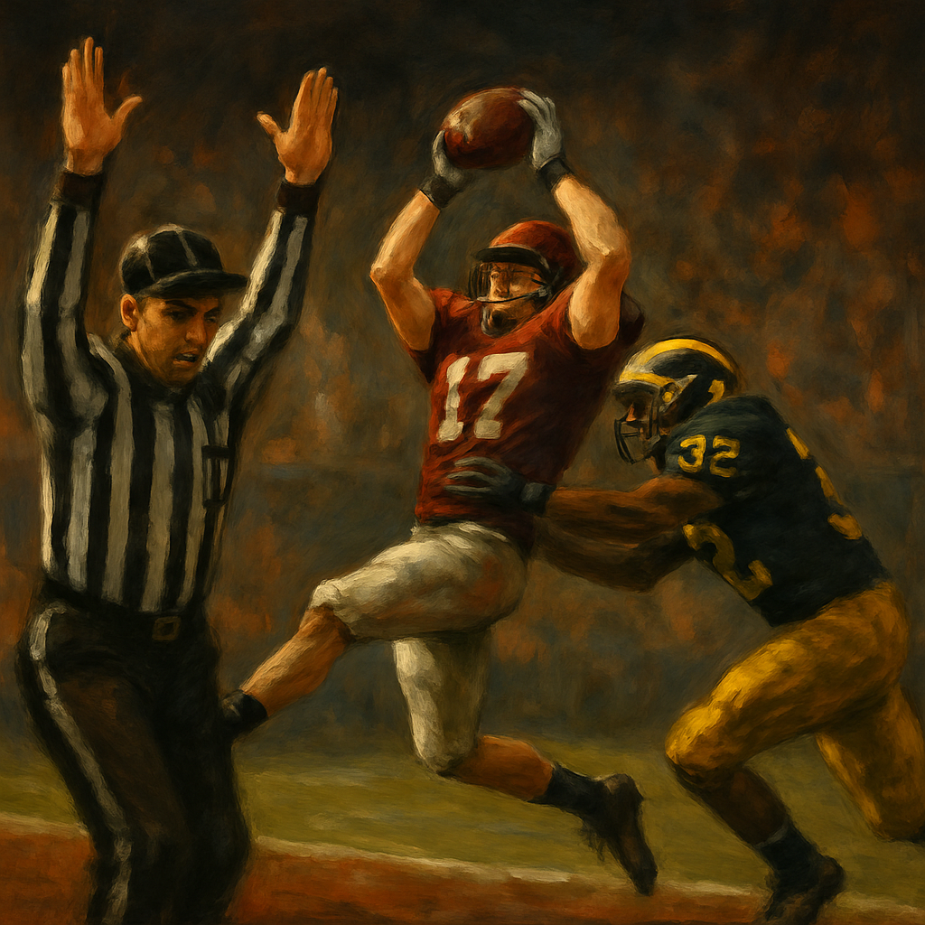 Virginia Tech Danny Coale Catch Overturned — SportsMistakes artwork