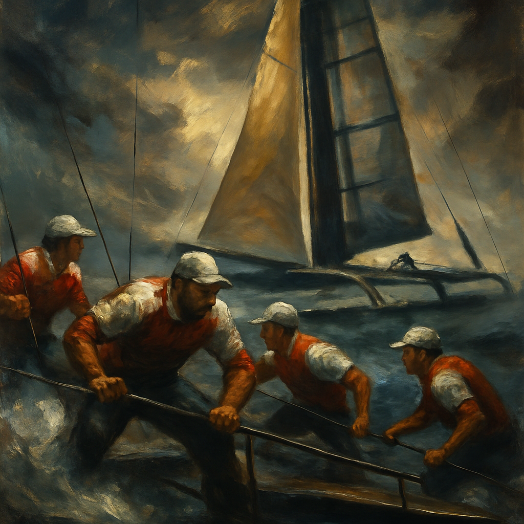 Alinghi Catamaran Match Miscalculation — SportsMistakes artwork
