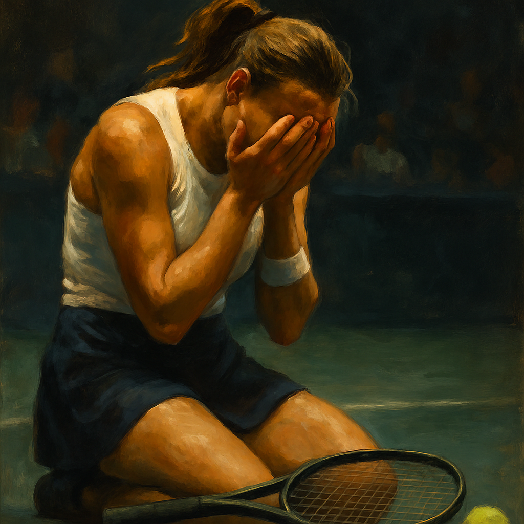 Aryna Sabalenka Service Yips — SportsMistakes artwork