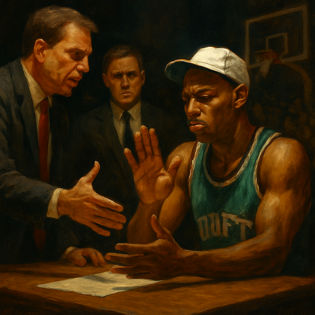 Les Vancouver Grizzlies repêchent Steve Francis — SportsMistakes artwork