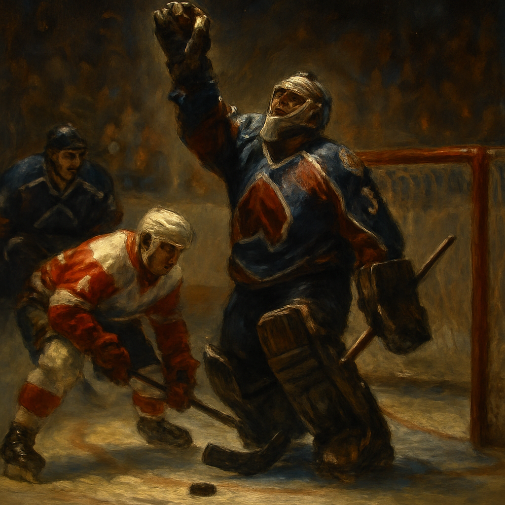 La statue de la Liberté de Patrick Roy — SportsMistakes artwork