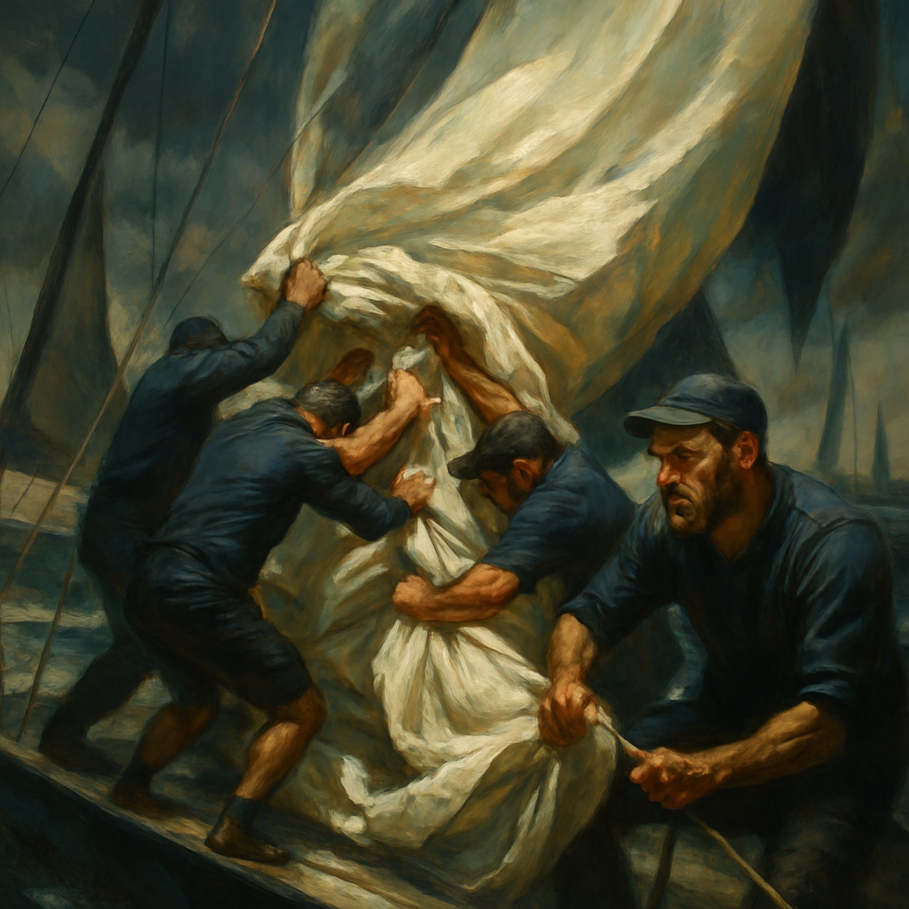 Incident avec le spinnaker A2 de LawConnect — SportsMistakes artwork