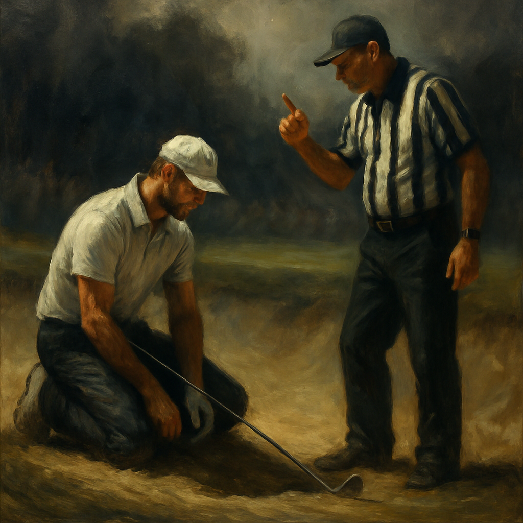 Dustin Johnson PGA Penalty — SportsMistakes artwork
