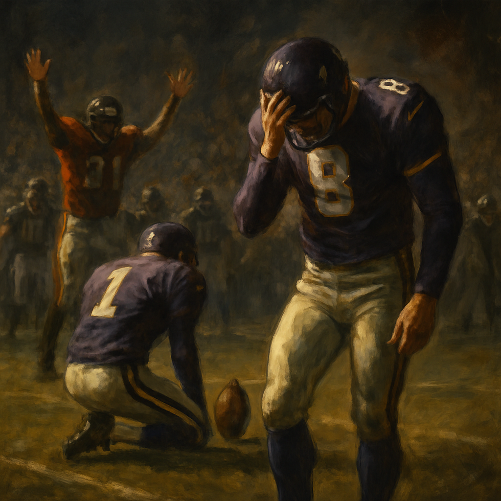 Rater de Gary Anderson en finale de la NFC — SportsMistakes artwork