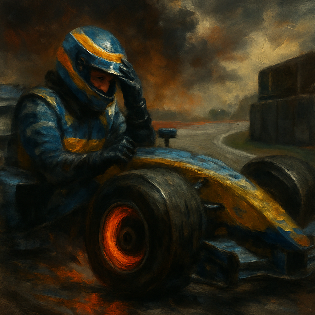 Alonso Canada Brake Failure Choice — SportsMistakes artwork