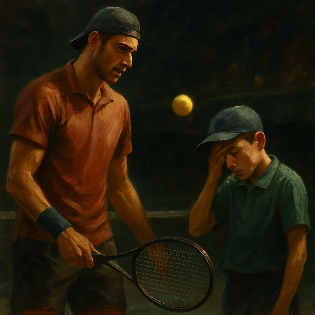 Karen Khachanov Ball Kid Incident — SportsMistakes artwork