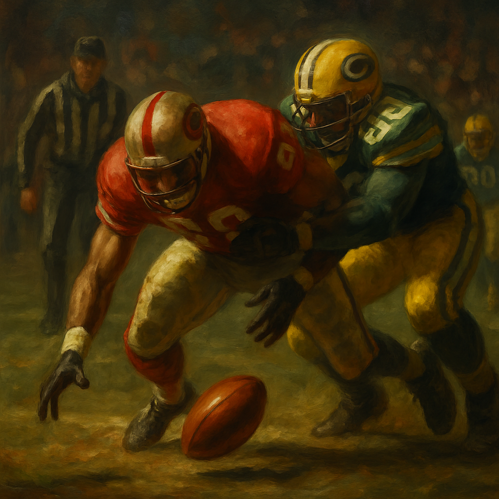Jerry Rice Fumble No-Call — SportsMistakes artwork