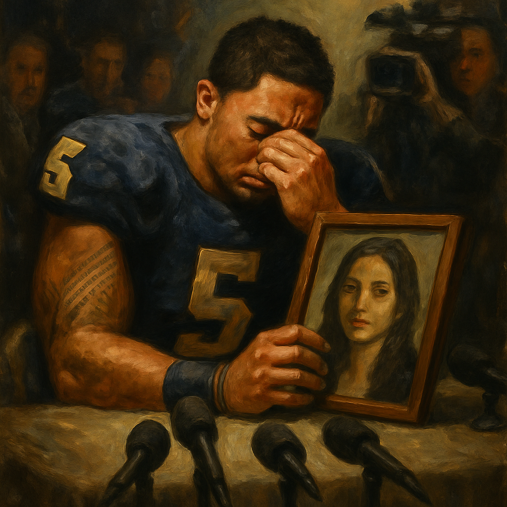 L’échec médiatique entourant la fausse petite amie de Manti Te’o — SportsMistakes artwork