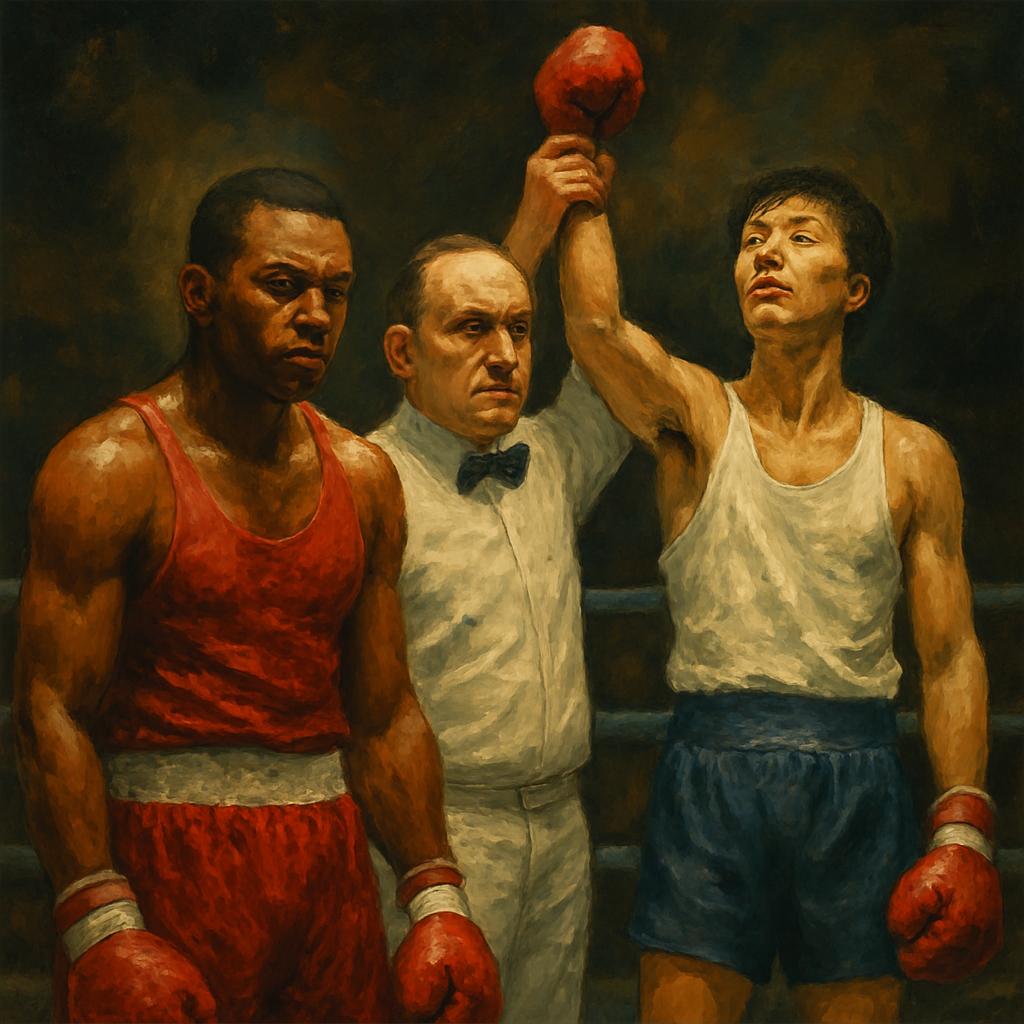 Roy Jones Jr Olympic Robbery — SportsMistakes artwork