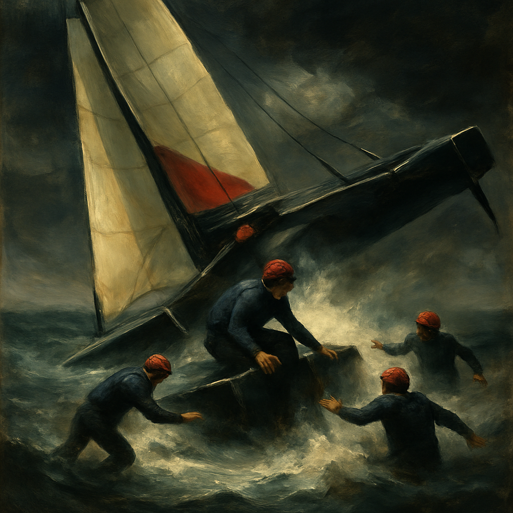 SailGP USA Capsize Bermuda — SportsMistakes artwork