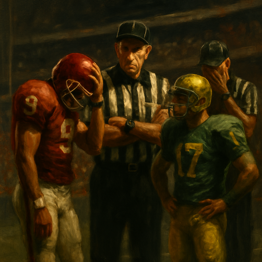 Oklahoma Oregon Replay Suspension Fallout — SportsMistakes artwork