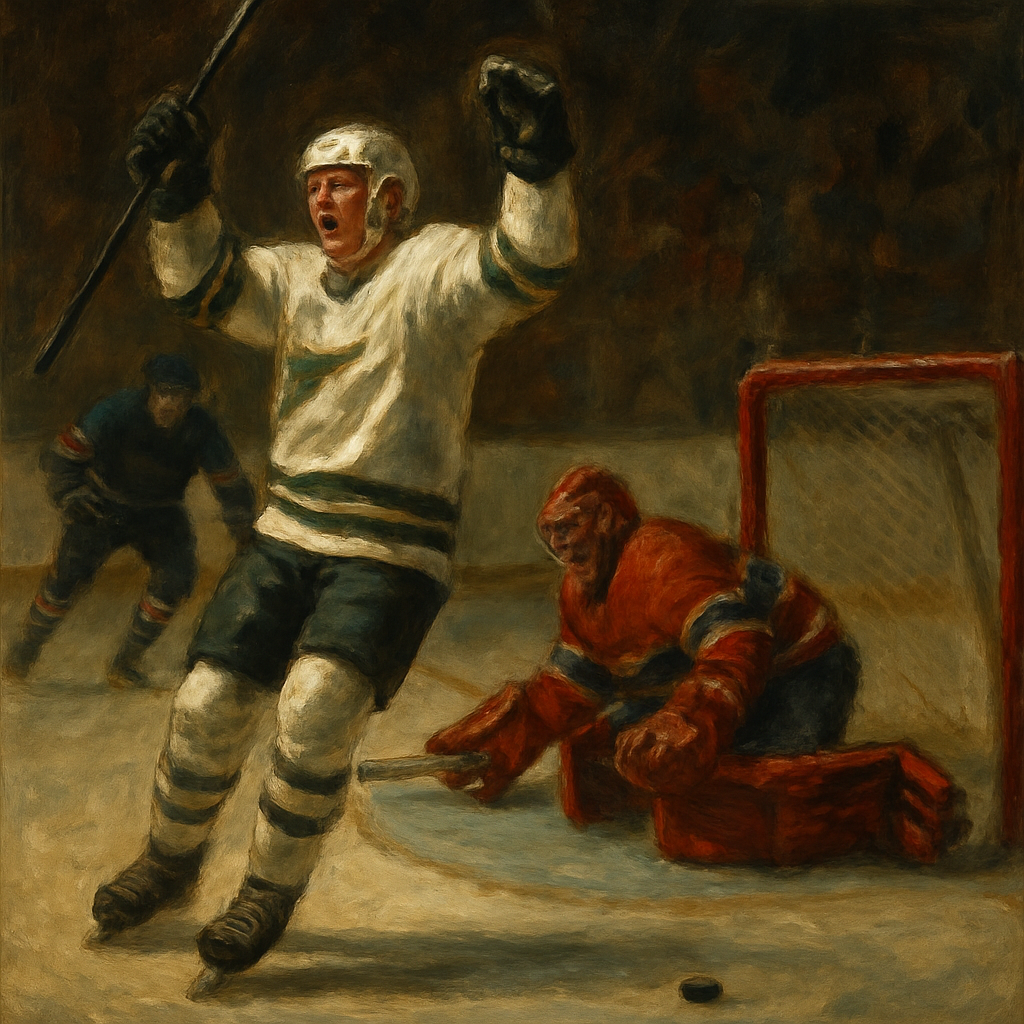 Mike Ribeiro Fake Shootout Celebration — SportsMistakes artwork