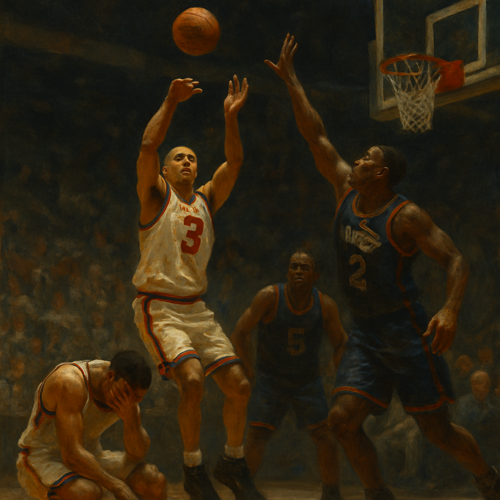 John Starks Game 7 Shooting — SportsMistakes artwork