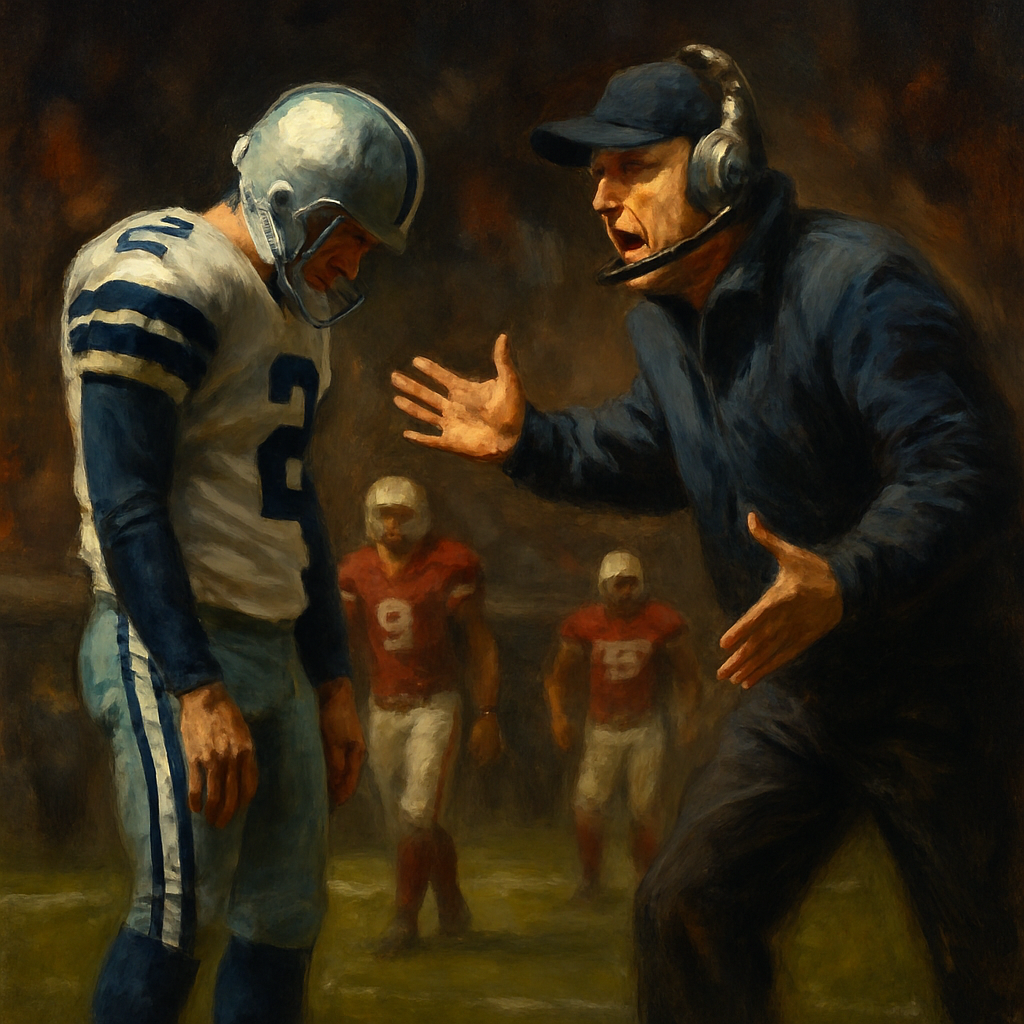 Cowboys Ice Their Own Kicker — SportsMistakes artwork