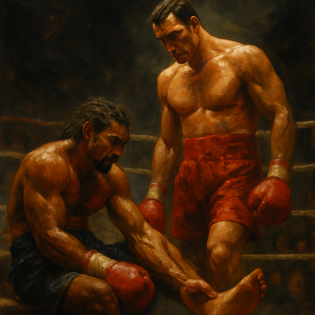 David Haye Broken Toe Excuse Against Klitschko — SportsMistakes artwork