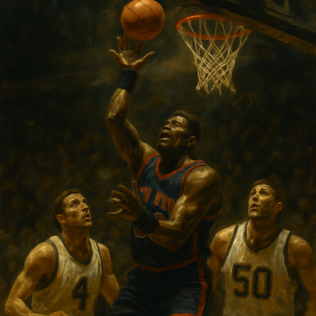 Patrick Ewing Finger Roll Miss — SportsMistakes artwork