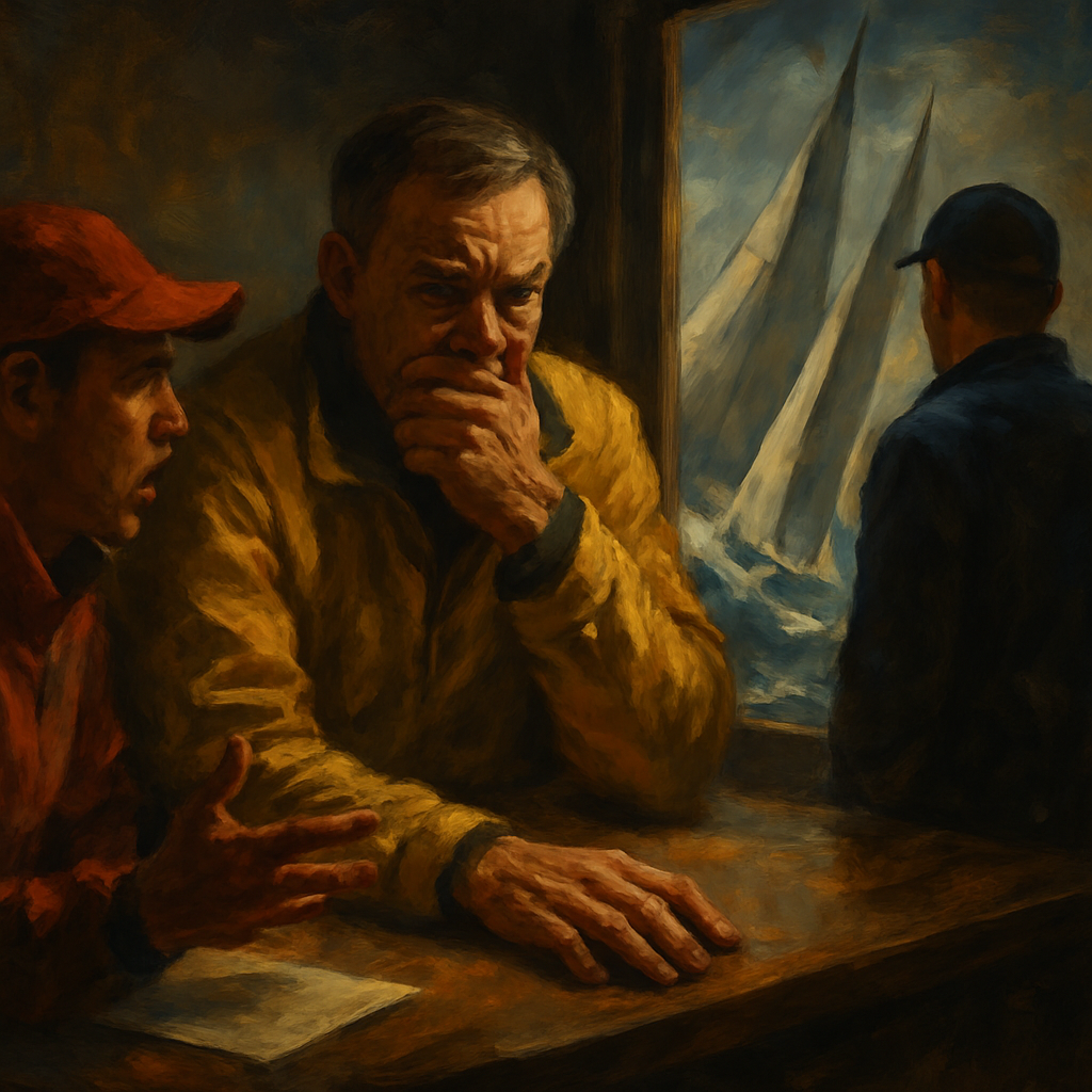 Sydney Hobart 1998 Weather Decision — SportsMistakes artwork