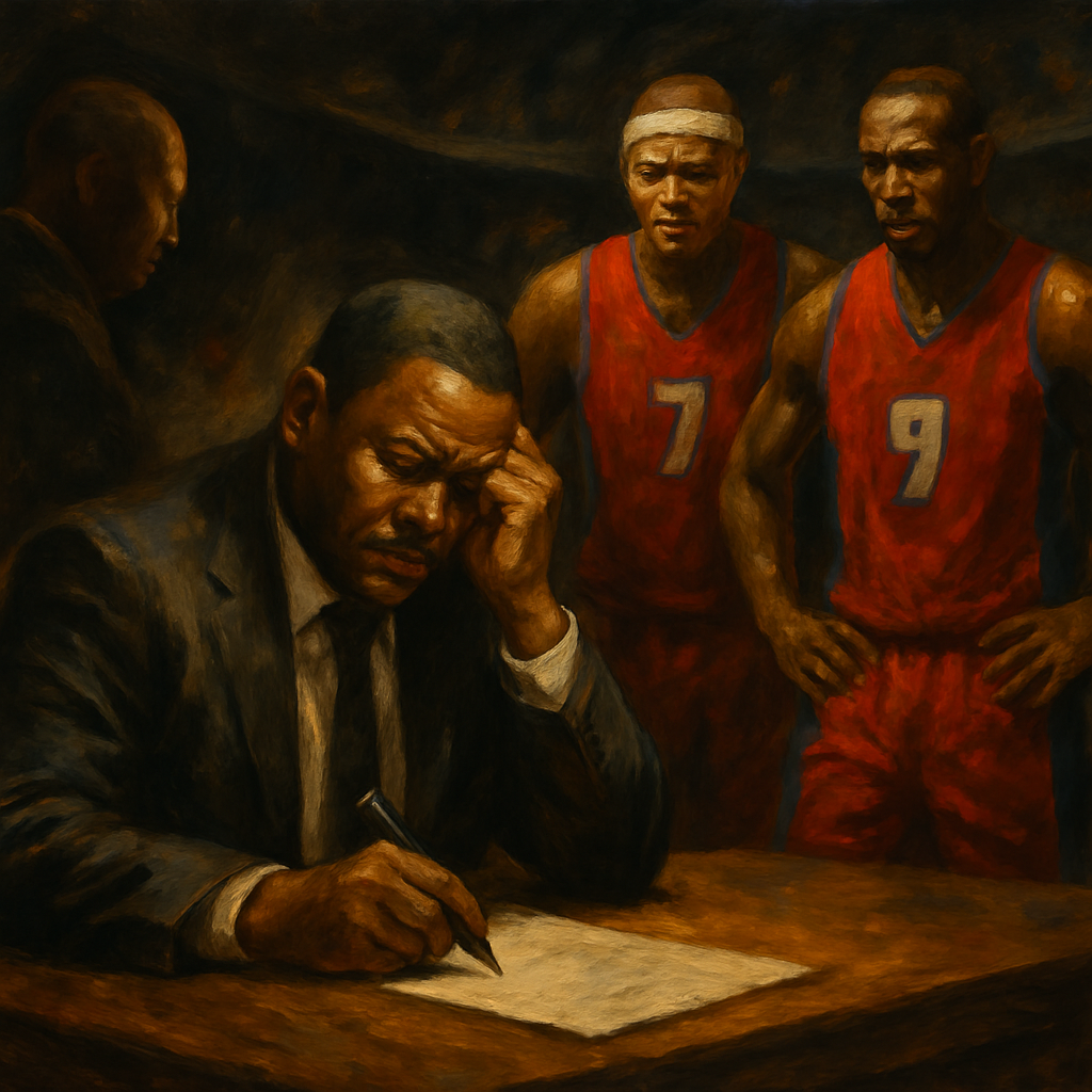 Joe Dumars signe Charlie Villanueva et Ben Gordon — SportsMistakes artwork