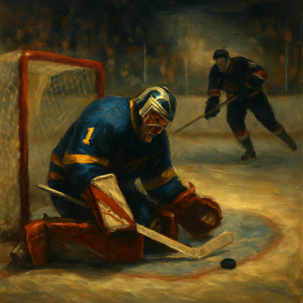 Erreur de Jaroslav Halak en prolongation — SportsMistakes artwork