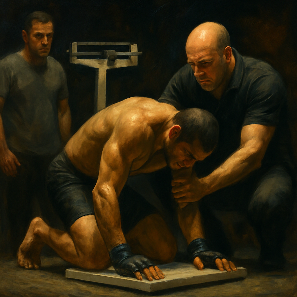 Renan Barao Missing Weight Before Title Fight — SportsMistakes artwork
