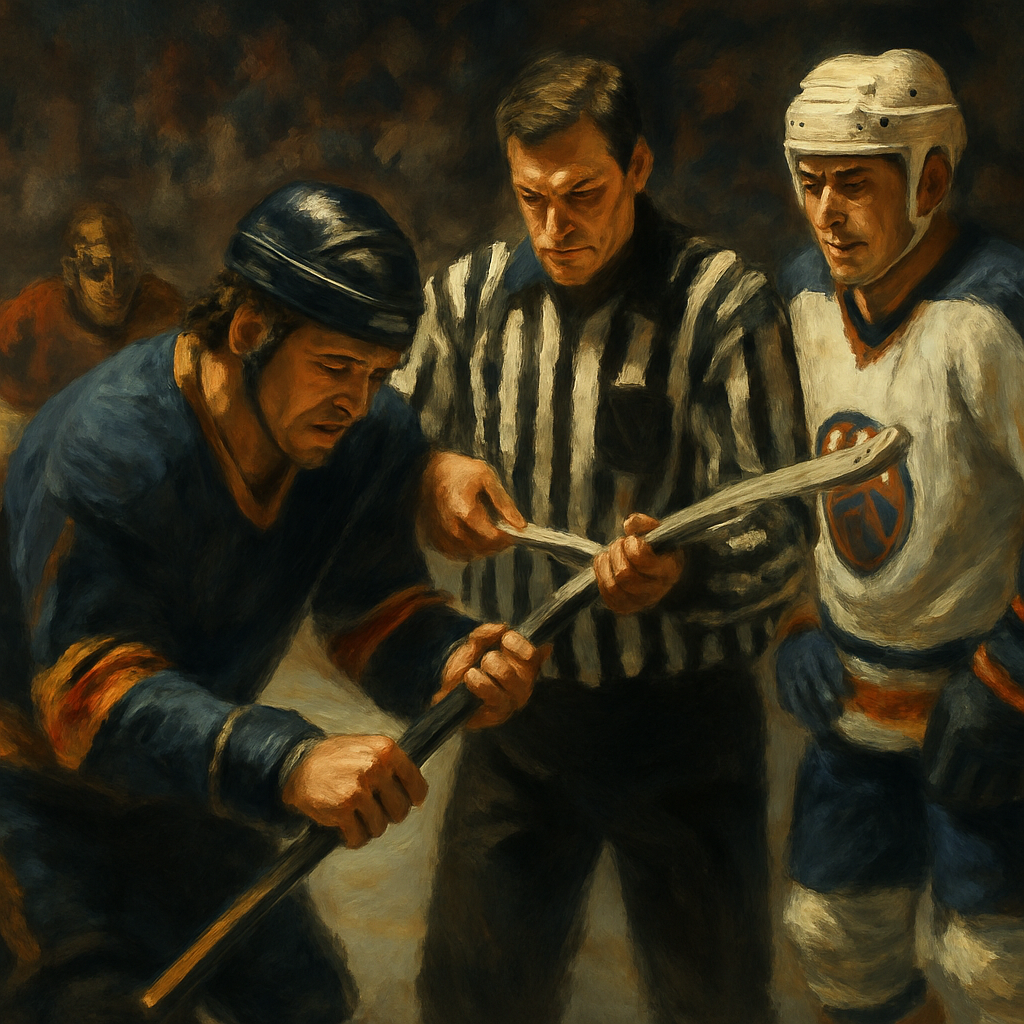 Marty McSorley Illegal Stick — SportsMistakes artwork
