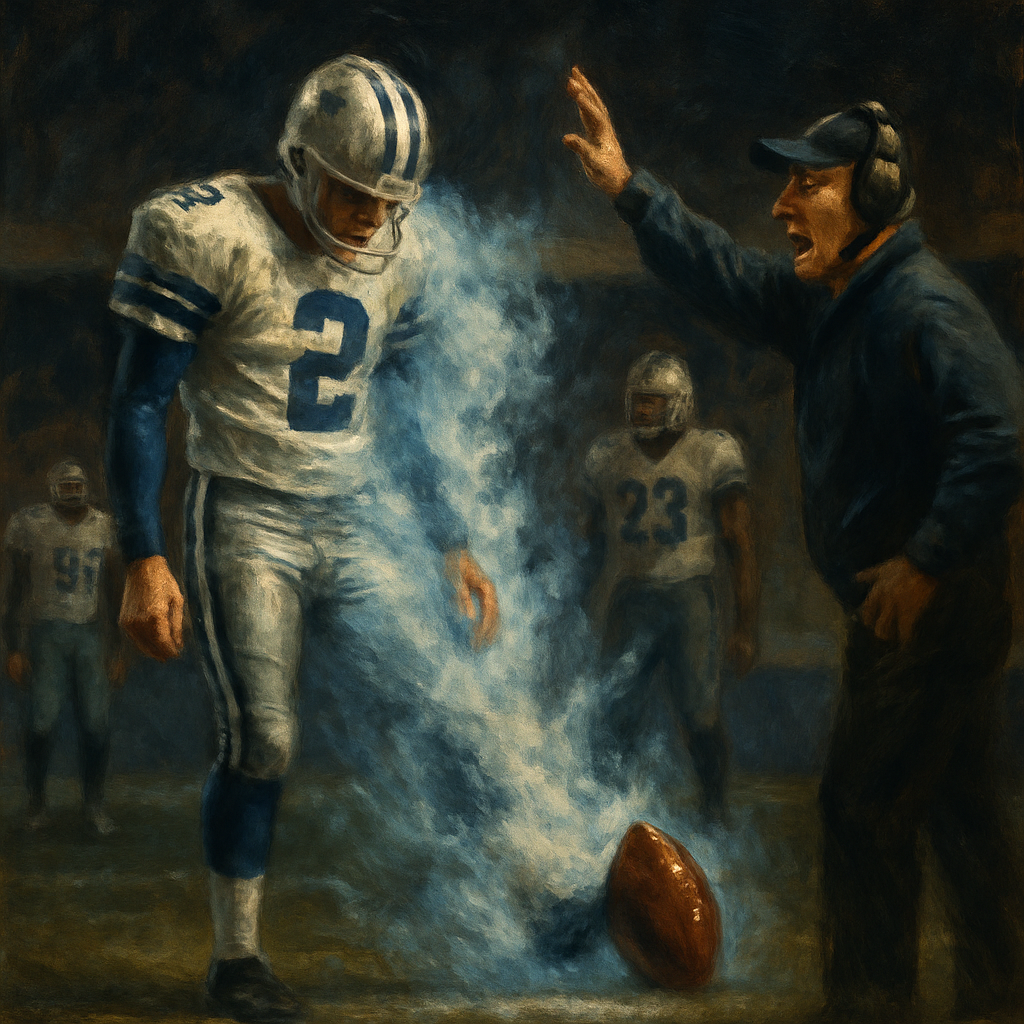 Cowboys Ice Their Own Kicker — SportsMistakes artwork