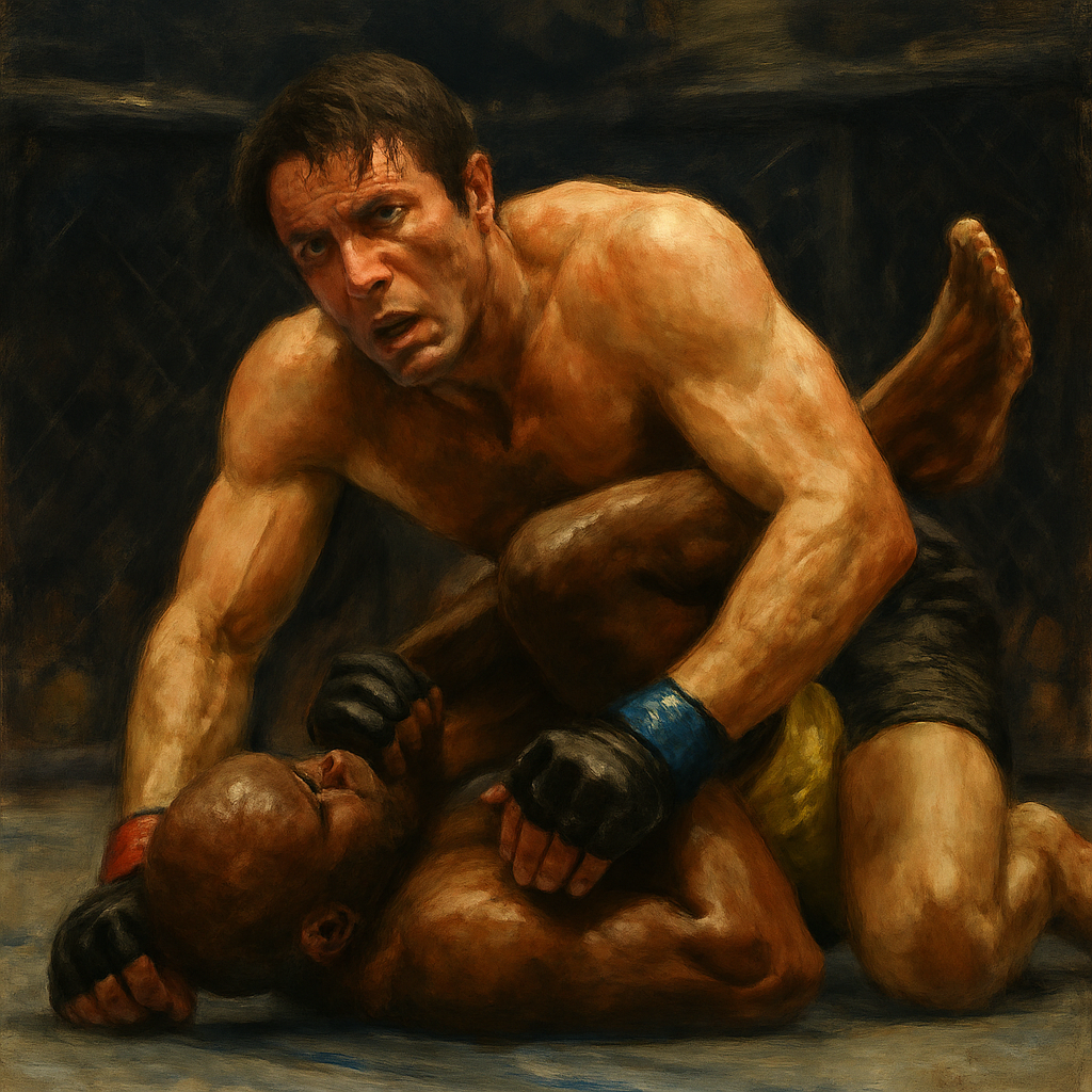 Chael Sonnen Triangle Submission Confusion — SportsMistakes artwork