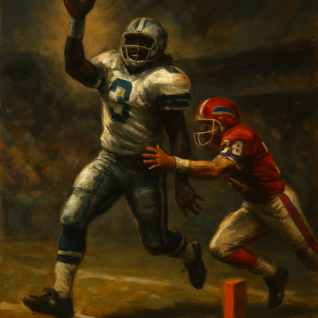 Leon Lett celebrates too early — SportsMistakes artwork