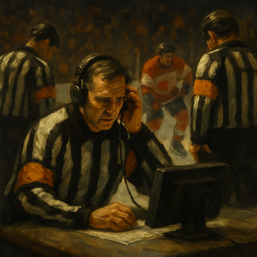 NHL Offside Review Controversy — SportsMistakes artwork