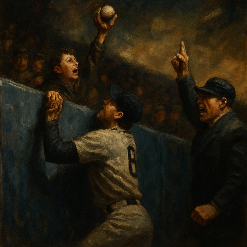 Jeffrey Maier Interference — SportsMistakes artwork