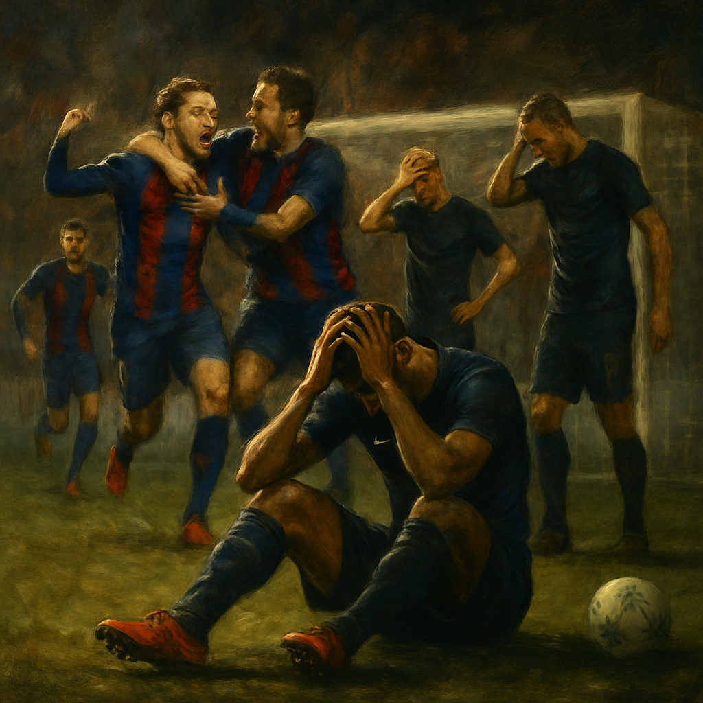 PSG La Remontada Collapse — SportsMistakes artwork