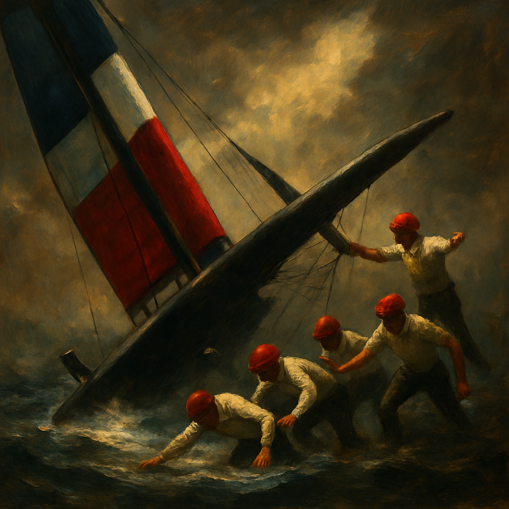 Le chavirement de SailGP France — SportsMistakes artwork