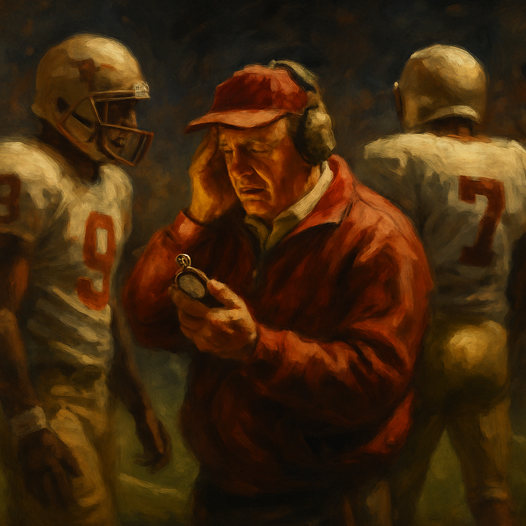Bobby Bowden Clock Error — SportsMistakes artwork