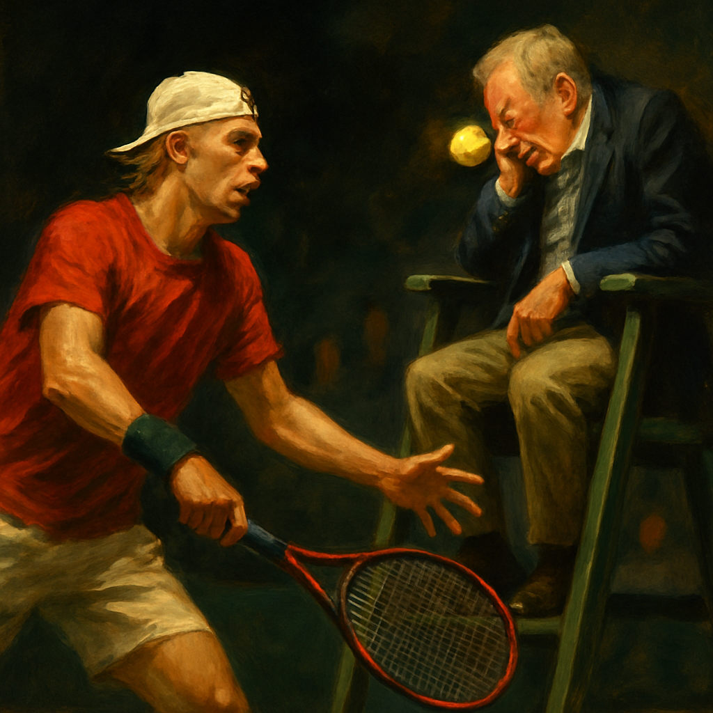 Denis Shapovalov Davis Cup Incident — SportsMistakes artwork