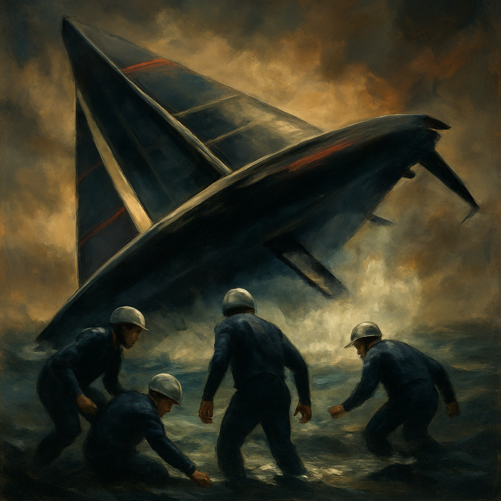 American Magic Patriot Capsize — SportsMistakes artwork
