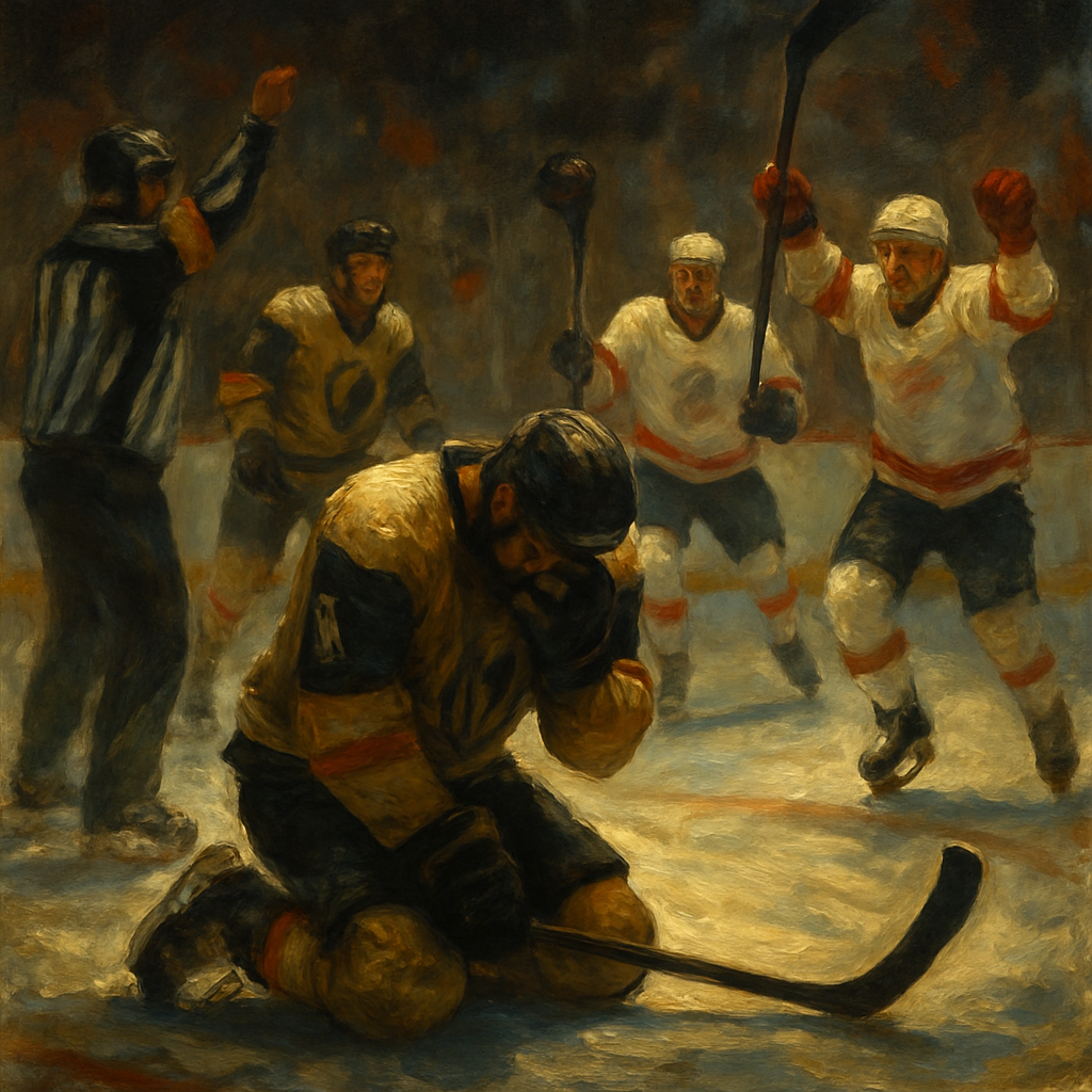 Golden Knights Major Penalty Collapse — SportsMistakes artwork