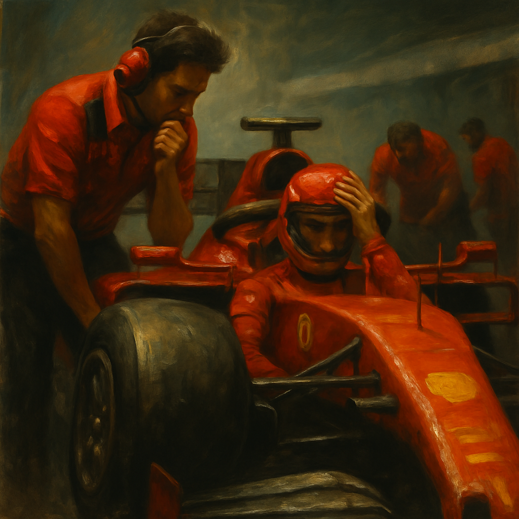Ferrari 2022 Hungary Hard Tires — SportsMistakes artwork