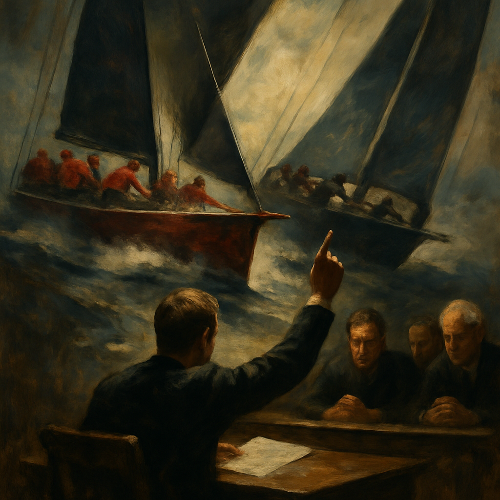 Comanche Sydney Hobart Protest Drama — SportsMistakes artwork