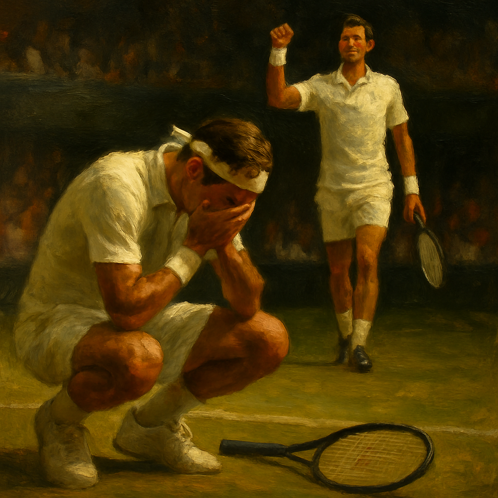 Federer Wimbledon 2019 Match Points — SportsMistakes artwork