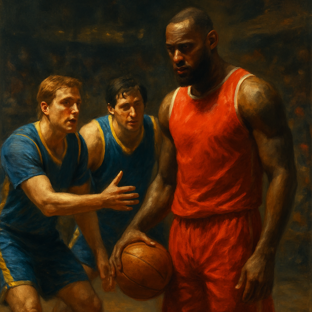 Warriors fail to persuade LeBron James to join Golden State — SportsMistakes artwork