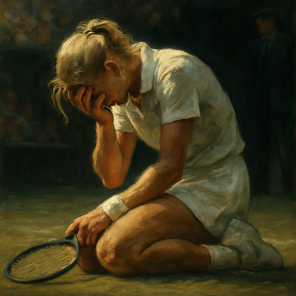 Jana Novotna Wimbledon Collapse — SportsMistakes artwork