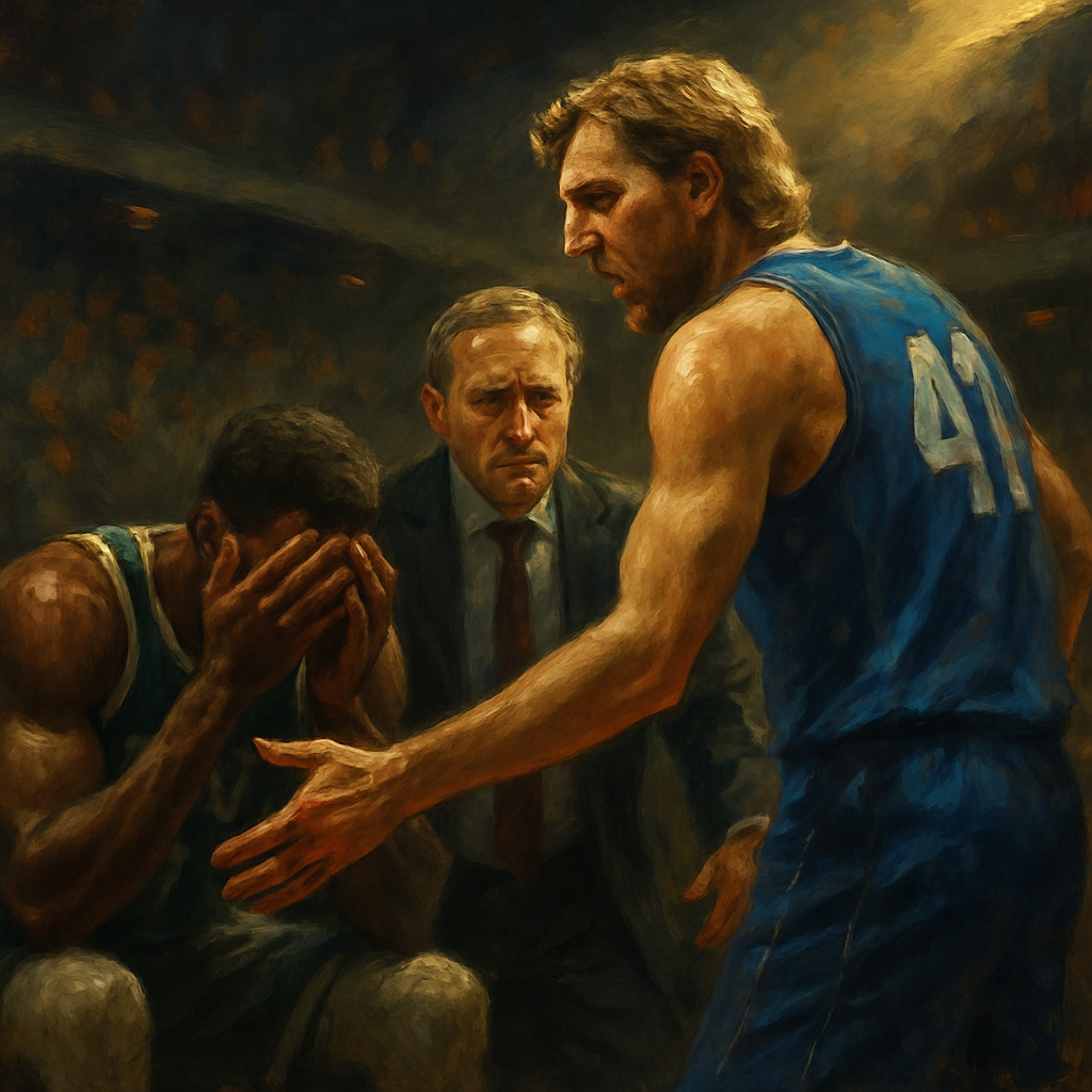 Bucks Dirk Nowitzki Draft Trade — SportsMistakes artwork