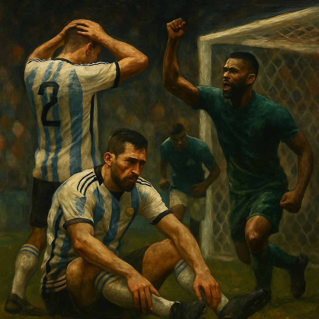 Argentina Saudi Arabia Upset — SportsMistakes artwork