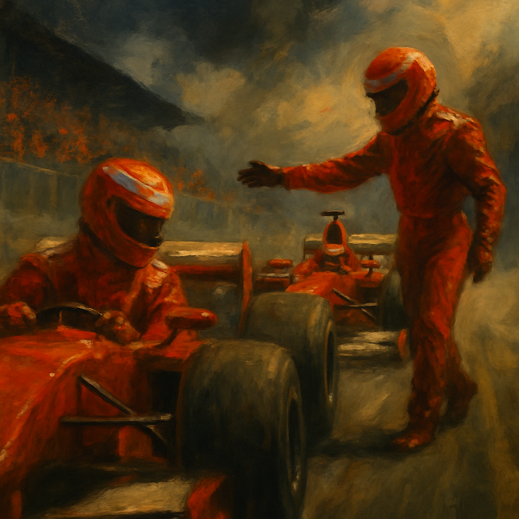 Consignes d'équipe de Ferrari en Autriche — SportsMistakes artwork